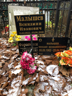 МАЛЫШЕВ Вениамин Иванович